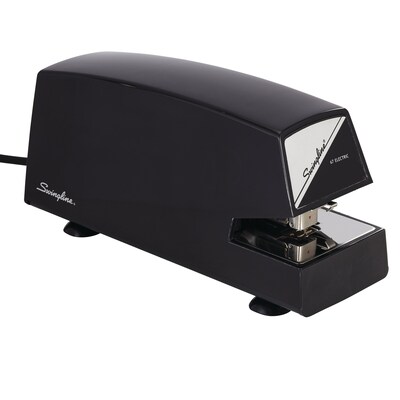 Swingline Commercial Electric Desktop Stapler, 20-Sheet Capacity, Staples Included, Black/Silver (6701)