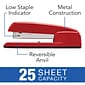 Swingline® 747® Business Stapler, 25 Sheet Capacity, Rio Red (74736)