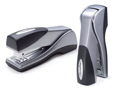 Swingline Optima Grip Desktop Stapler, 25-Sheet Capacity, Staples Included, Silver (87816)