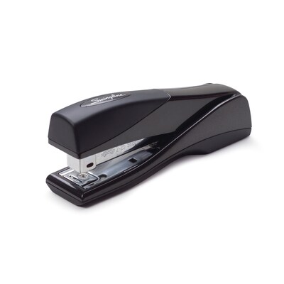 Swingline Optima Grip Desktop Stapler, 25-Sheet Capacity, Graphite Black (87810)