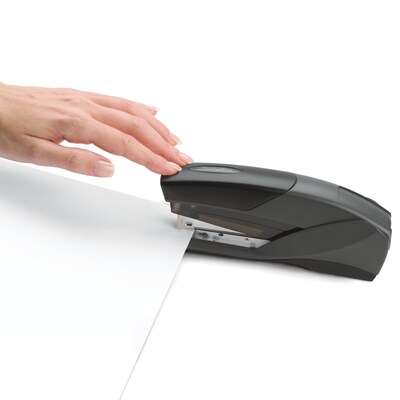 Swingline Optima 25 Reduced-Effort Desktop Stapler, 25-Sheet Capacity, Black (66424)