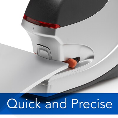 Swingline® Optima® Electric Stapler Value Pack (High Capacity Staples & Remover), 45 Sheet Capacity, Silver (48209)