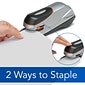Swingline Optima Grip Electric Stapler, 20 Sheet Capacity, Silver (48207)