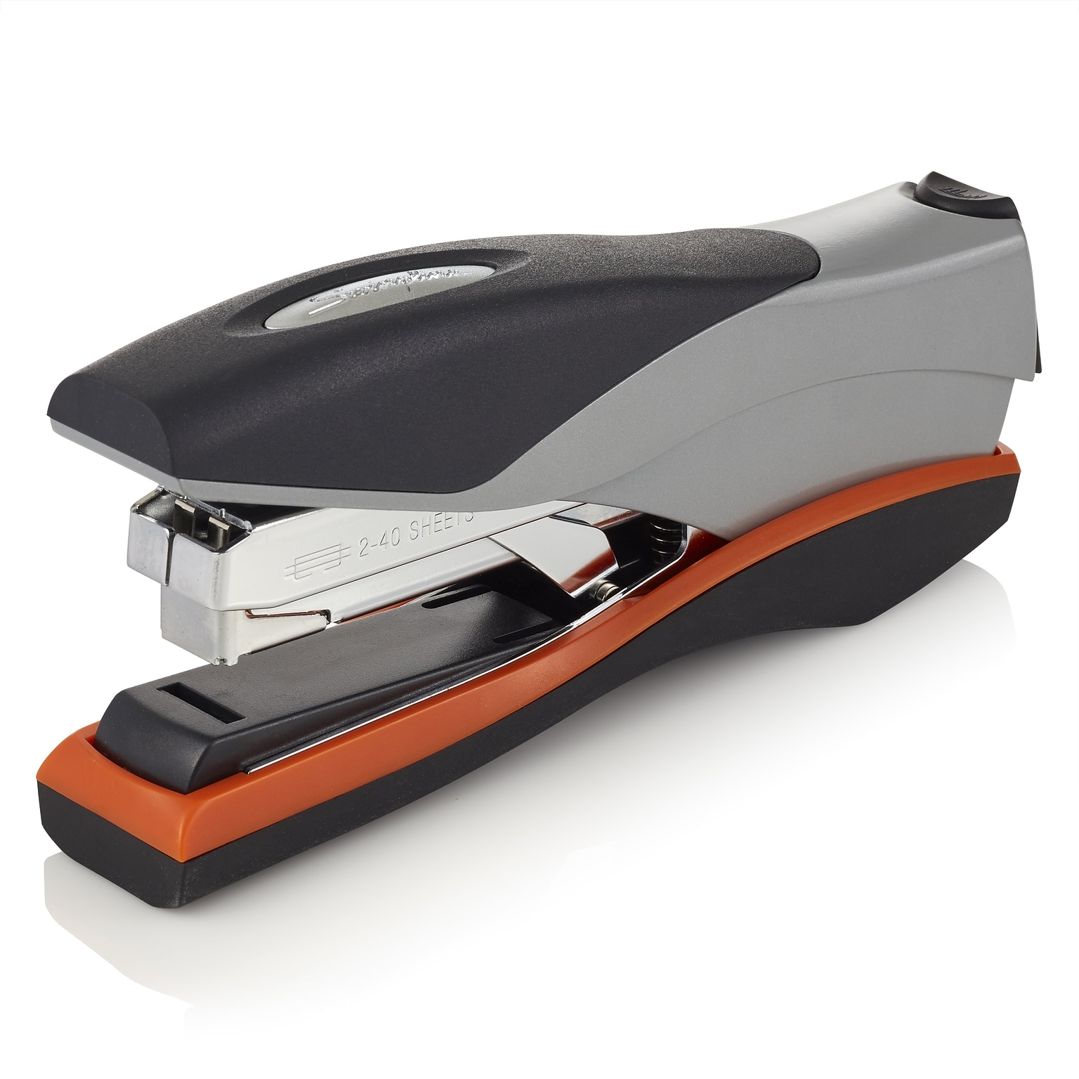 Swingline Optima Desk Stapler, 40 Sheet Capacity, Silver/Black (87845)