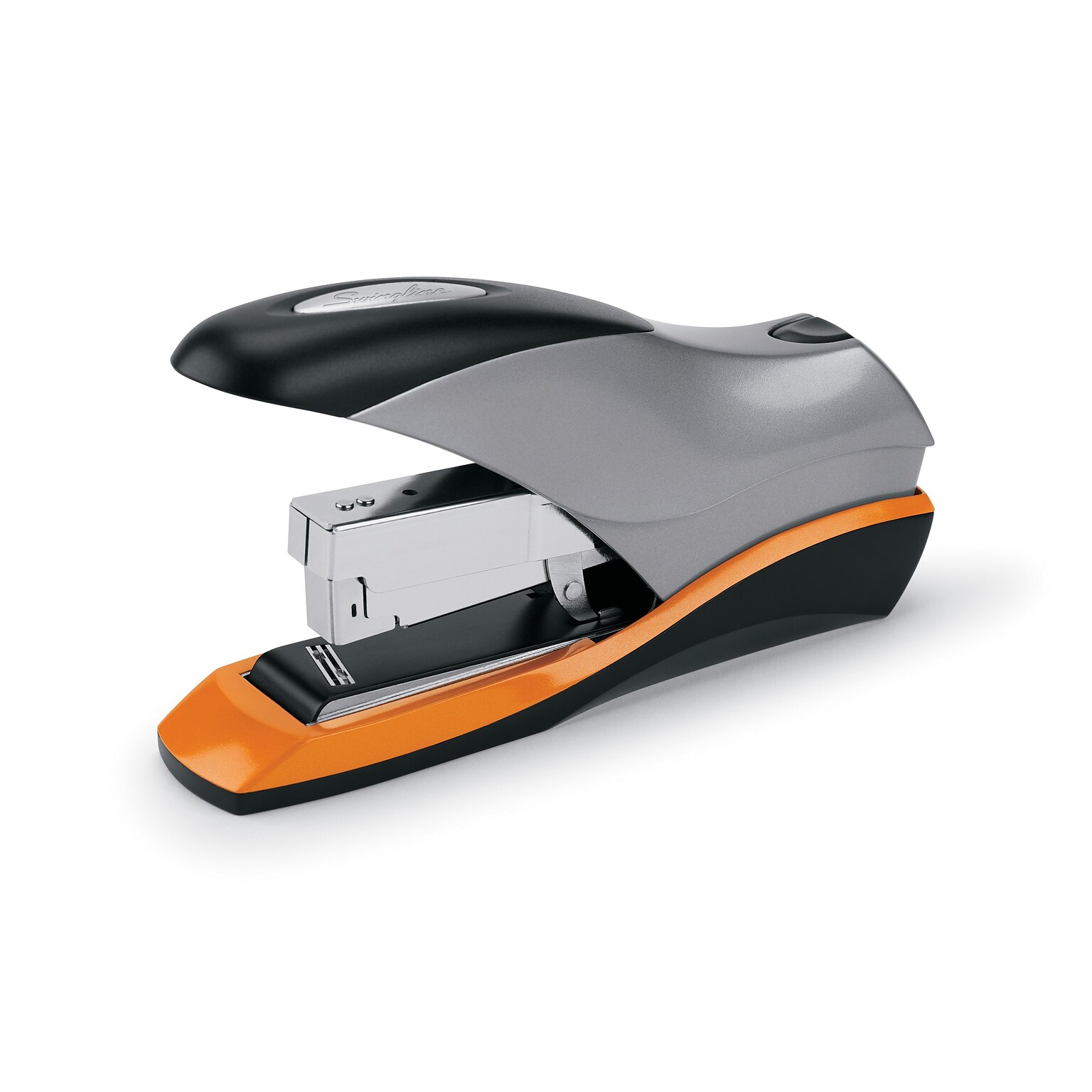 Swingline Optima 70 Reduced-Effort Desk Stapler, 70-Sheet Capacity, Silver (87875)
