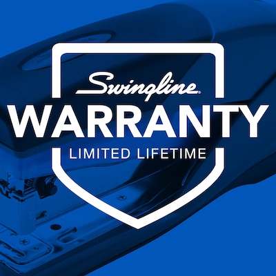 Swingline Optima 25 Desktop Stapler, 25-Sheet Capacity, Blue/Gray (SWI66404)