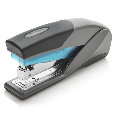 Swingline Optima 25 Desktop Stapler, 25-Sheet Capacity, Blue/Gray (SWI66404)