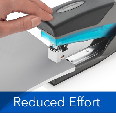 Swingline® Optima® 40 Desk Stapler, Reduced Effort, 40 Sheets, Silver