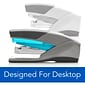 Swingline Optima 25 Desktop Stapler, 25-Sheet Capacity, Staples Included, Blue/Gray (SWI66404)