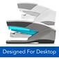 Swingline Optima 25 Desktop Stapler, 25-Sheet Capacity, Blue/Gray (SWI66404)