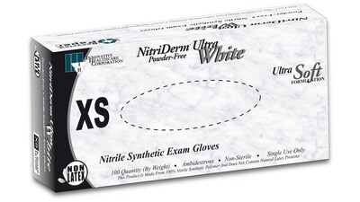 Innovative Nitriderm™ Nitrile Synthetic Powder-Free Exam Gloves; XS, 100/Box