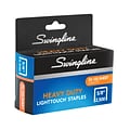 Swingline LightTouch Heavy Duty Staples, 0.63 Leg Length, 2500/Box (90009)