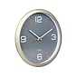 Tempus Wall Clock, 11.8"Dia. (TC1504FE)