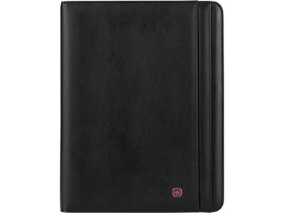 Wenger Merit Vinyl Padfolio, Black (601388)