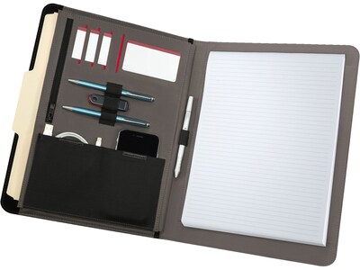 Wenger Merit Vinyl Padfolio, Black (601388)