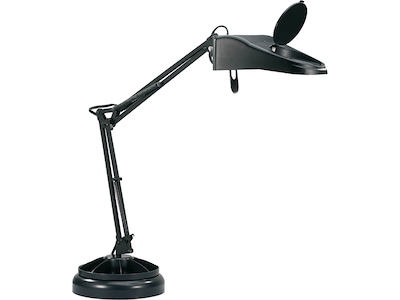 V-Light Compact Fluorescent (CFL) Desk Lamp, 31.5", Black (CAVS100515B)