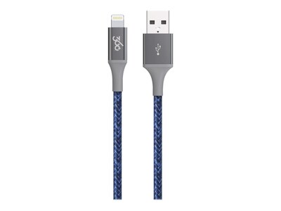 360 Electrical Authentic Collection Lightning to USB for iPhone/iPad/iPod Touch, Navy (360650-NV)