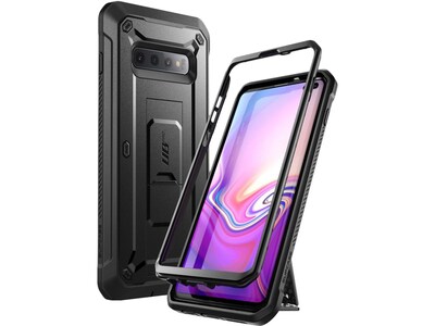 SUPCASE Unicorn Beetle Pro Black Rugged Case for Samsung Galaxy S10+ (SUP-Galaxy-S10Plus-UBPro-Black)