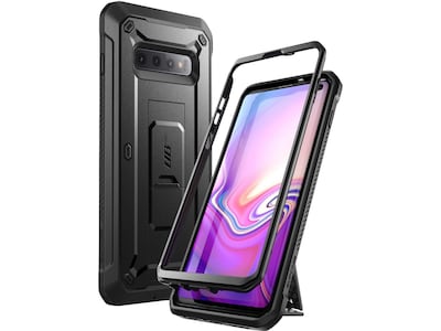 SUPCASE Unicorn Beetle Pro Black Rugged Case for Samsung Galaxy S10 (SUP-Galaxy-S10-UBPro-Black)