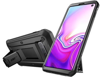 SUPCASE Unicorn Beetle Pro Black Rugged Case for Samsung Galaxy S10 (SUP-Galaxy-S10-UBPro-Black)