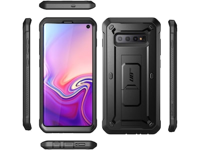 SUPCASE Unicorn Beetle Pro Black Rugged Case for Samsung Galaxy S10 (SUP-Galaxy-S10-UBPro-Black)