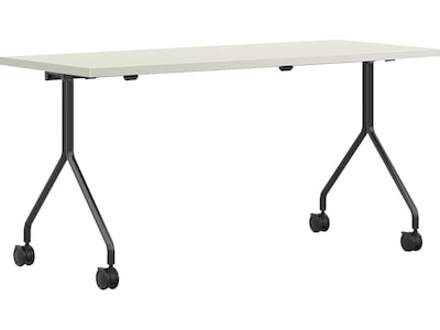 HON Between Nesting Training Room Table, 24" x 72", Silver Mesh/Loft (HONPT2472NSB9LT)