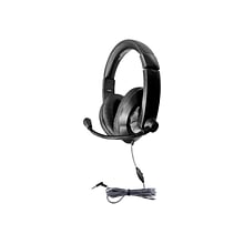 Hamilton Buhl Smart-Trek Deluxe Stereo Phone Headset, Over-the-Ear, Black (ST2BK)