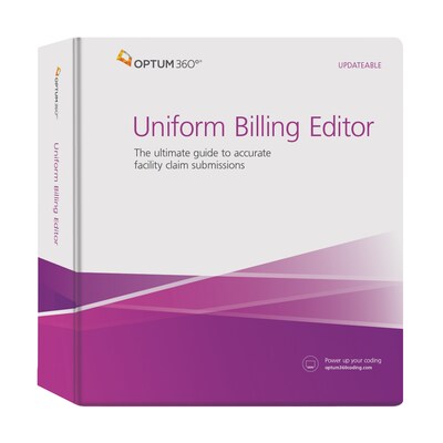 Optum360 2020 Uniform Billing Editor, Print (4787)