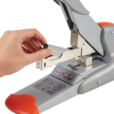 Rapid DUAX Heavy Duty Desktop Stapler, 170 Sheet Capacity, Silver (73338)