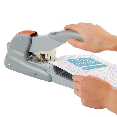 Rapid DUAX Heavy Duty Desktop Stapler, 170 Sheet Capacity, Silver (73338)