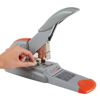 Rapid DUAX Heavy Duty Heavy Duty Desktop Stapler, 170-Sheet Capacity, Staples Included, Silver (73338)