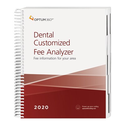 Optum360 2020 Dental Customized Fee Analyzer - Two Specialty (DCFA220)
