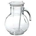 Bormioli Rocco Kufra Pitcher with Ice Container, 72 oz., Clear (135729GB1021990)