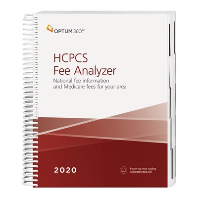 Optum360 2020 HCPCS Fee Analyzer - Spiral (HPFA20)