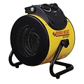 World Marketing Electric Forced Air Heater with Pivoting Base, Yellow (EUH1500)