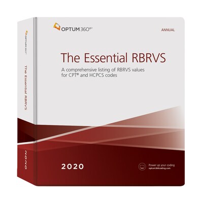 Optum360 2020 The Essential RBRVS Annual - Binder (RBRC20)