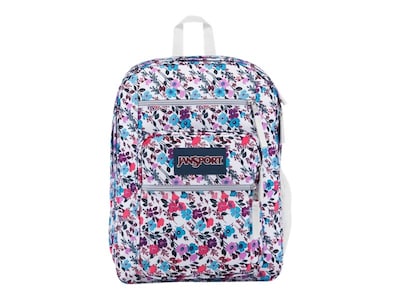 JanSport Big Student Petal To The Metal Laptop Backpack, Floral, Multicolor (JS0A47JK5Q9)