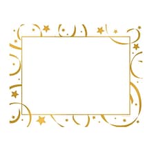 Great Papers Golden Star Certificates, 8.5 x 11, White/Gold, 15/Pack (2019011)