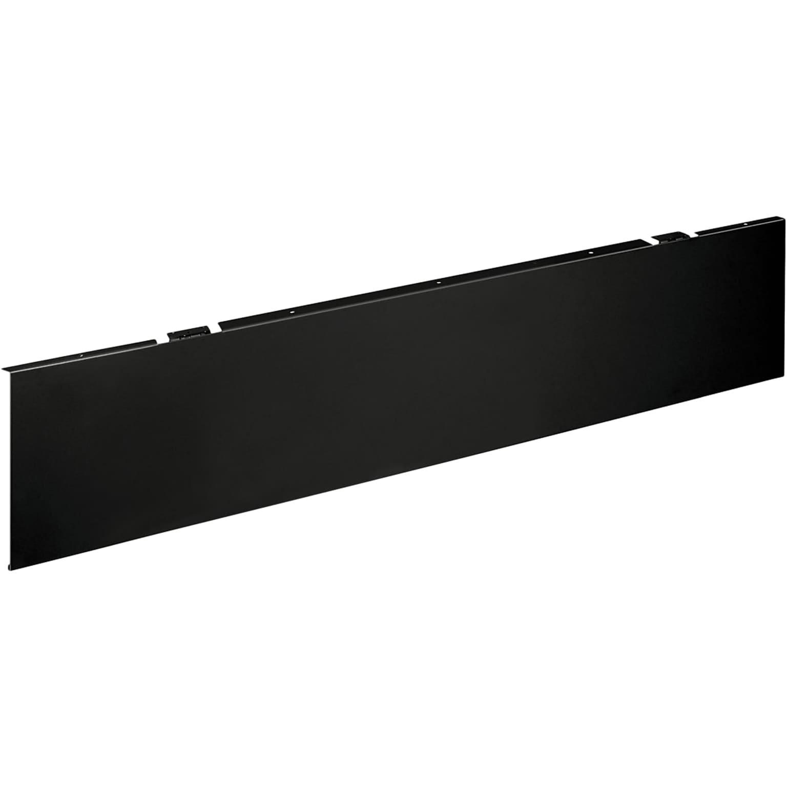 HON Universal Modesty 9.62H x 38W Steel Non-Tackable Panel, Black (HONMTUMOD38P)