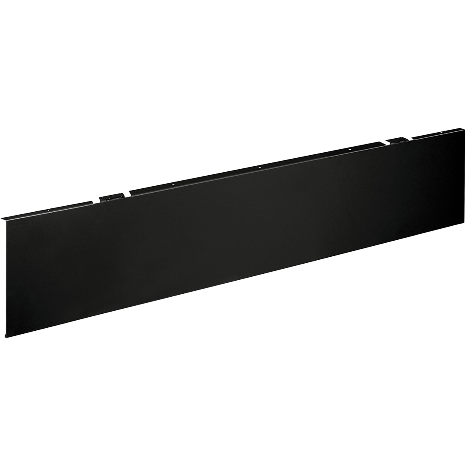 HON Universal Modesty 9.62H x 38W Steel Non-Tackable Panel, Black (HONMTUMOD38P)