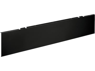 HON Universal Modesty 9.62"H x 50"W Steel Non-Tackable Panel, Black (HONMTUMOD50P)