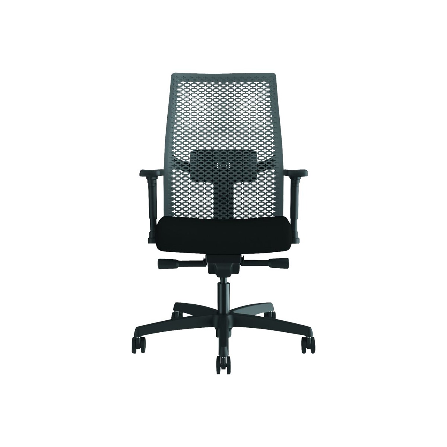 HON Ignition 2.0 Mesh Back Fabric Task Chair, Black (HONI2MRL2AC10KC)