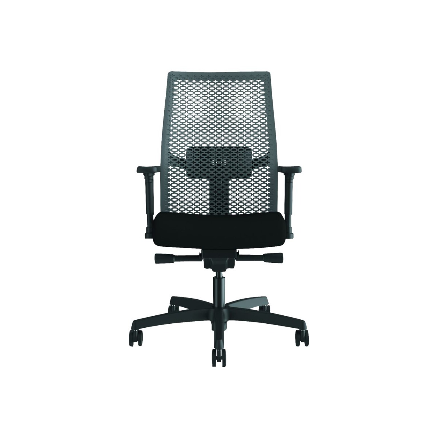 HON Ignition 2.0 Mesh Back Fabric Task Chair, Black (HONI2MRL2AC10KC)