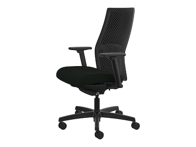 HON Ignition 2.0 Mesh Back Fabric Task Chair, Black (HONI2MRL2AC10KC)