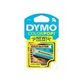 DYMO COLORPOP! D1 2056090 Label Maker Tape, 1/2W, Black on Gold