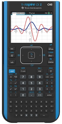 Texas Instruments CXII TI-Nspire CAS Graphing Calculator, Black (NSCXCASII/TBL)