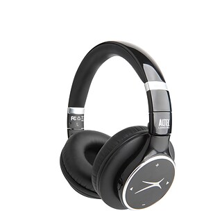Altec Lansing 007 Wireless Bluetooth Headphones, Black (MZX007-BLK)