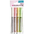 Kirarina Wink Glitter Pens 4/Pkg-Candy