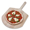 Honey Can Do 14 Inch Basswood Pizza Peel with Curved End, natural ( 4455 )