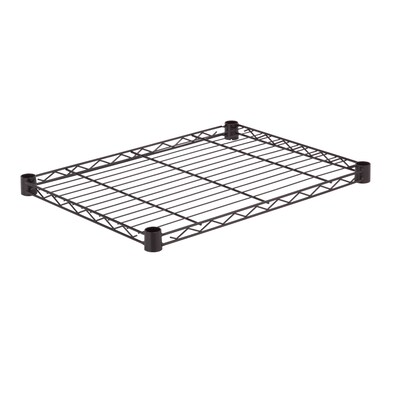 Honey Can Do Steel Shelf - 350 lb black 18x24, black ( SHF350B1824 )